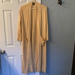 **SOLD**Lulus yellow duster